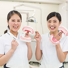 歯科予防処置、歯科診療補助、歯科保健指導